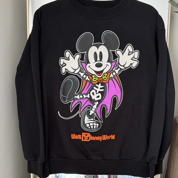 Disney Parks Halloween Crewneck - Picture 1 of 5